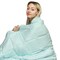 7-20 Lbs Cooling Weighted Blanket Luxury Cooler Version Cotton And Glass Beads Light Green/Blue/Pink
